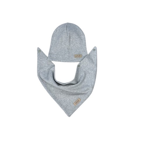 czapka chusta na napy dla dziecka wiosna prążek2.JPEG