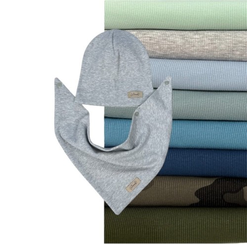 czapka chusta na napy dla dziecka wiosna prążek.JPEG