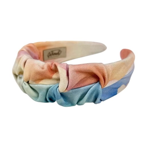 opaska do włosów damska dziewczęca Letnie Niebo.JPEG