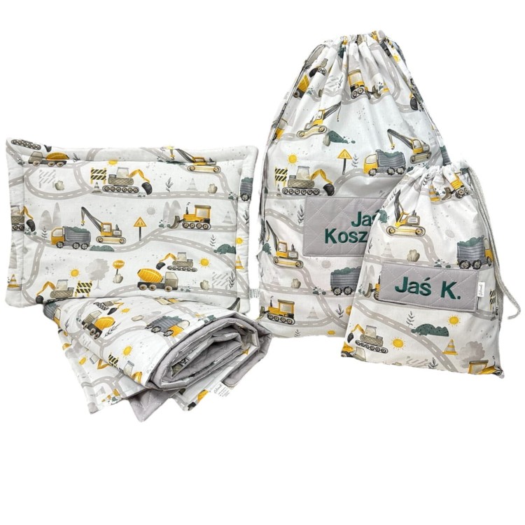 pościel do przedszkola dla chłopca koparki2.JPEG