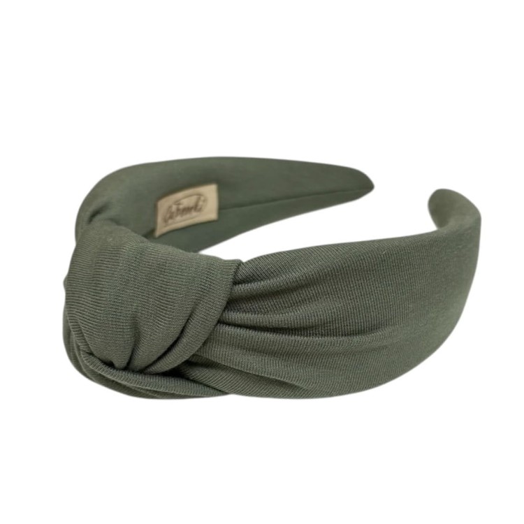 opaska do włosów oliwka