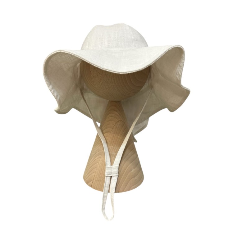 kapelusz len dla dziewczynki biały.JPEG