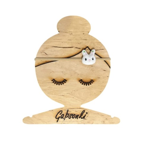 opaska bezuciskowa dla dziewczynki króliczkek.JPEG