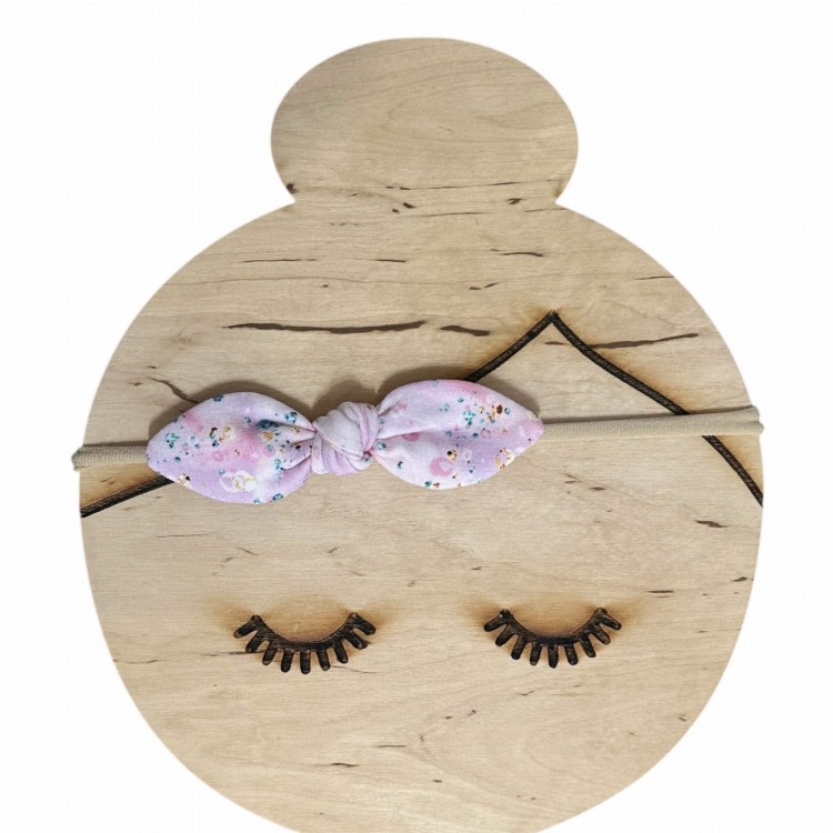 opaska bezuciskowa dla dziewczynki kokardka