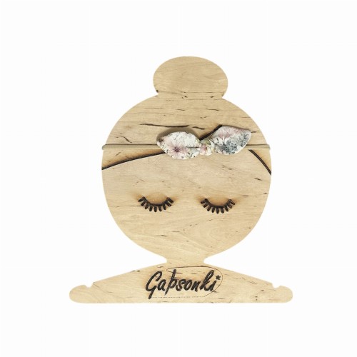 opaska bezuciskowa dla dziewczynki z kokardką