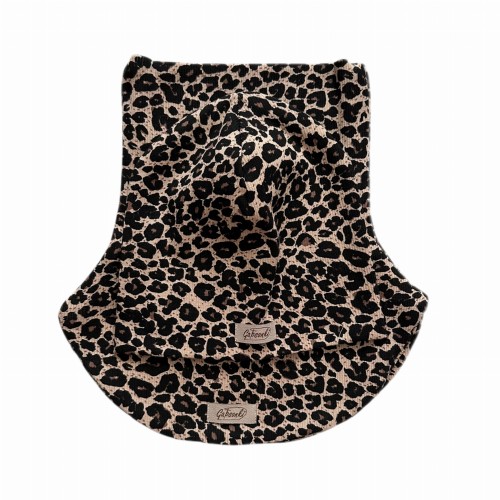 czapka i komin golf dla dziewczynki, zestaw jesienny, panterka, różne rozmiary