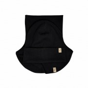 Czapka i komin komino-golf czarny dla dorosłych i młodzieży unisex różne rozmiary