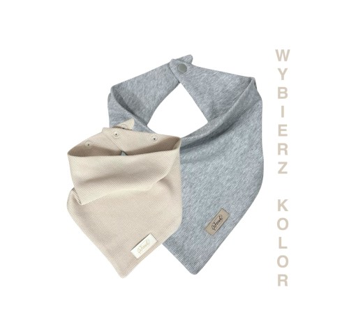 Apaszka na szyję zapinana na napy dla chłopca i dziewczynki