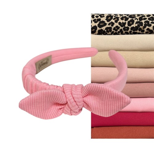 Opaska do włosów z kokardką damska dziewczęca