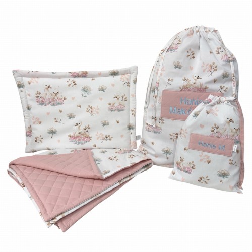 Pościel do przedszkola żłobka dla dziewczynki | Łabędzie