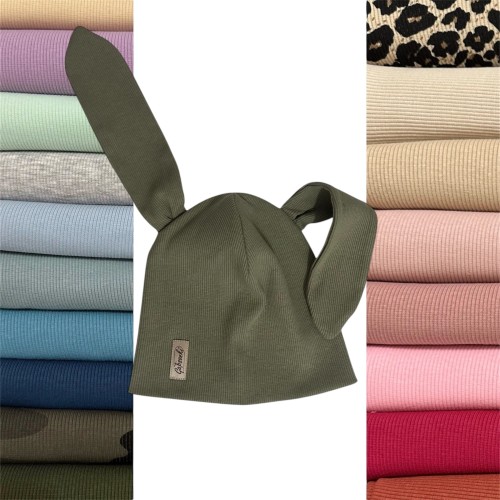 Czapka z uszami | Królik | dwuwarstwowa | dla chłopca i dziewczynki | różne kolory i rozmiary (id: 497)