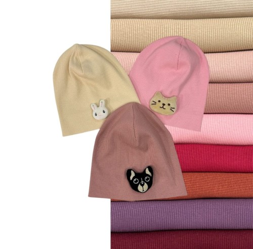 czapka na wiosnę dla dziewczynki.JPG