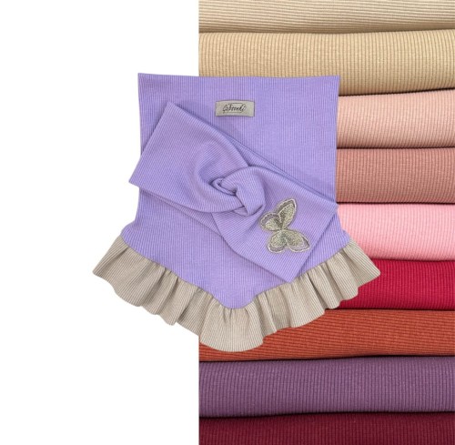 zestaw wiosenny dla dzieczynki opaska z motylkiem kolory.JPG