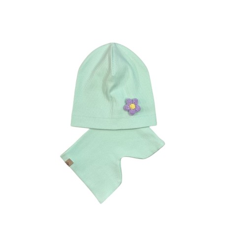 zestaw czapka z kwiatuszkiem komin dla dziewczynki3.JPG