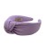 opaska do włosów z supełkiem dla kobiety dziewczynki lila.JPG