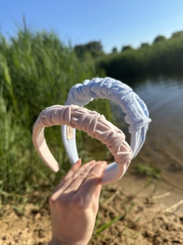 opaski do włosów marszczone elastyczne.JPG